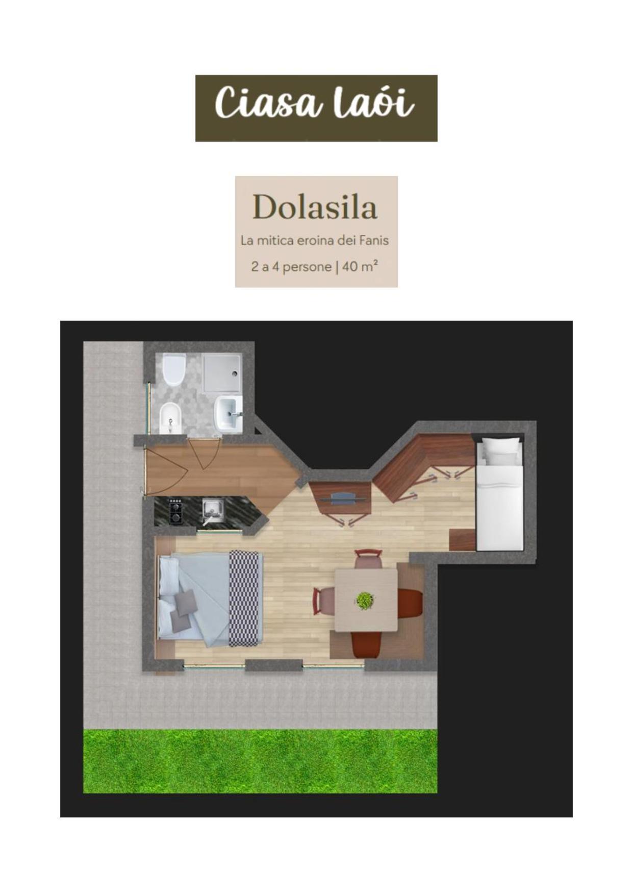 Apartment Ciasa Laoi San Cassiano  Luaran gambar