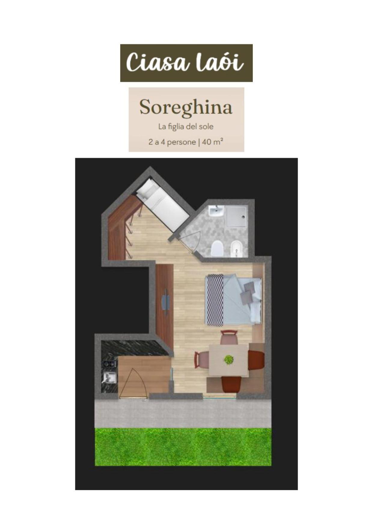 Apartment Ciasa Laoi San Cassiano  Luaran gambar